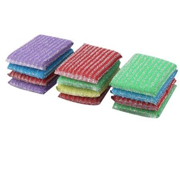 (Stock Out)Scratch Proof Kitchen Utensil Scrubber Pad (Pack of 12)