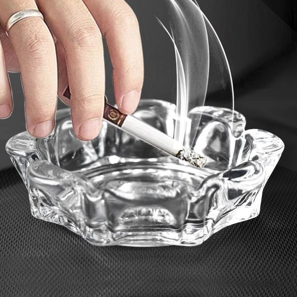 (Out Stock) Crystal Quality Glass Ash Tray