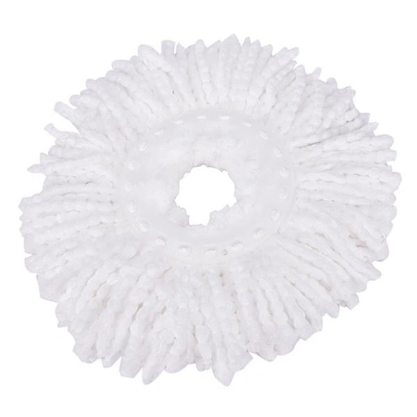 (Stock Out) Heavy Duty Microfiber Spin Mop with Plastic Bucket (Multicolour)