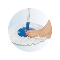 (Stock Out) Stainless Steel 360 Degree Rotating Pole Microfiber Mop Rod Stick