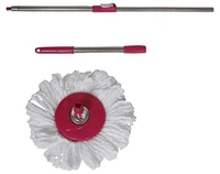 (Out Stock) Spin Bucket Mop with Refills for All Type of Floors