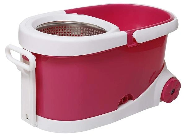 (Out Stock) Spin Bucket Mop with Refills for All Type of Floors