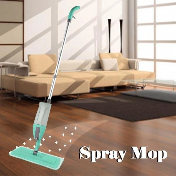 (Out Stock) Cleaning 360 Degree Healthy Spray Mop with Removable Washable Cleaning Pad
