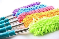 Multipurpose Microfiber Cleaning Duster With Extendable Telescopic Wall Hanging Handle