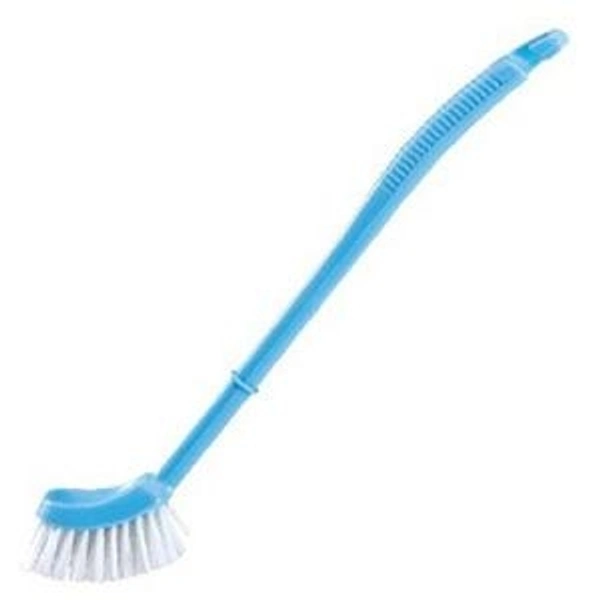 (Out Stock) Single Sided Bristle Plastic Toilet Cleaning Brush