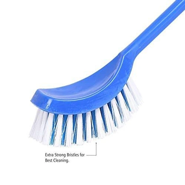 (Out Stock) Single Side Bristle Plastic Toilet Cleaning Brush