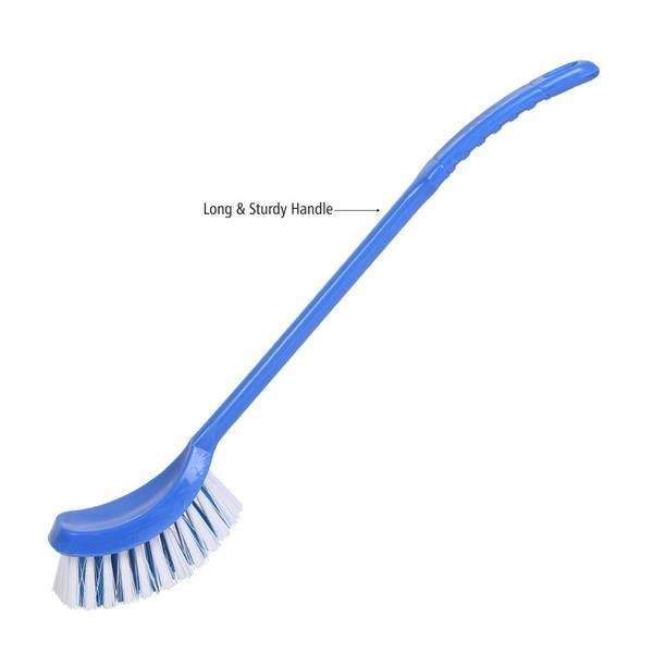 (Out Stock) Single Side Bristle Plastic Toilet Cleaning Brush