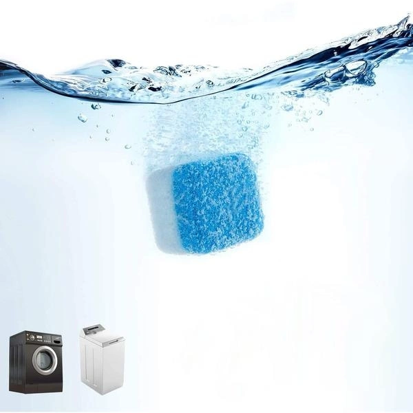 Washing Machine Stain Tank Cleaner Deep Cleaning Detergent Tablet(5pc)
