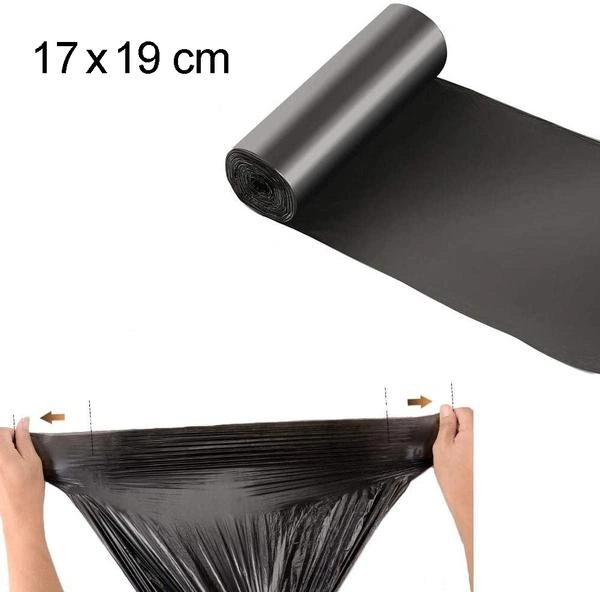 Garbage Bags Small Size Black Colour (17 x19)- 30 pcs