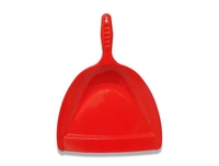 (Stock Out) Heavy Duty Plastic Dustpan with Handle Durable Lightweight Multi Surface Dust Pan
