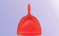 (Stock Out) Heavy Duty Plastic Dustpan with Handle Durable Lightweight Multi Surface Dust Pan