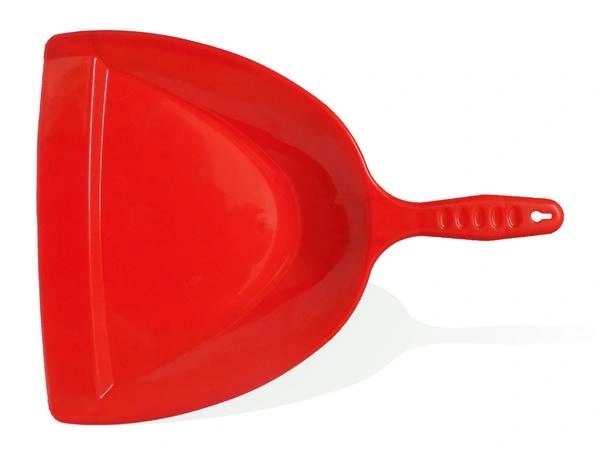 (Stock Out) Heavy Duty Plastic Dustpan with Handle Durable Lightweight Multi Surface Dust Pan