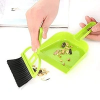 Mini Dustpan with Brush Broom Set for Multipurpose Cleaning (2 pcs)
