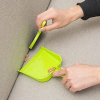 Mini Dustpan with Brush Broom Set for Multipurpose Cleaning (2 pcs)