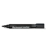 (STOCK OUT) Black Permanent Markers for White Board (Pack of 10)