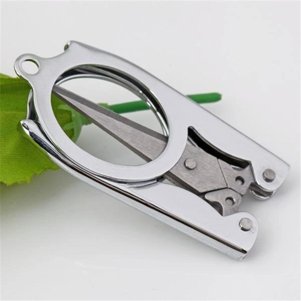 Small Size Folding Cutting Scissor for Paper Cutting, Eyebrow and Beard Trimming
