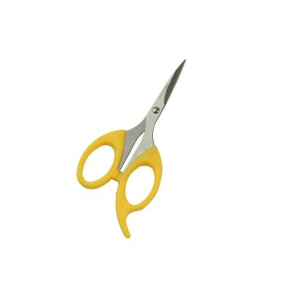 Plastic Basic Multipurpose Mini Scissor With Easy Grip For General Cutting (Multicolour)