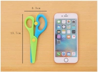 (Stock Out) Kids Handmade Plastic Safety Scissors Safety Scissors