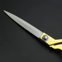 Stainless Steel Tailoring Scissor Sharp Cloth Cutting for Professionals (9.5inch) (Golden)