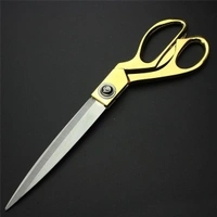 Gold Plated Professional Cloth Cutting Scissor (0560)