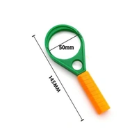 (Stock Out) Hand-Held Optical Grade Magnifying Glass with Compass (90mm)