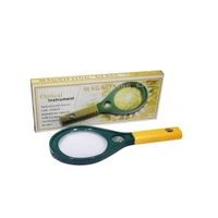 (Stock Out) Hand-Held Optical Grade Magnifying Glass with Compass (90mm)