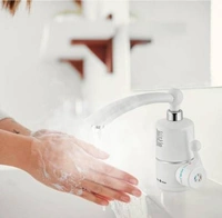 (Out Of Stock) Instant Heating Electric Water Heater Faucet Tap - Red