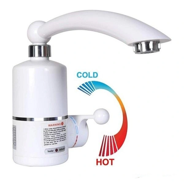 (Out Of Stock) Instant Heating Electric Water Heater Faucet Tap - Red