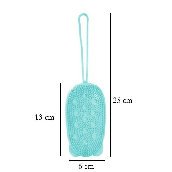 Silicone Bubble Bath SPA Super Soft Body Scrubbing Brush