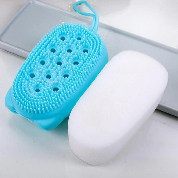 Silicone Bubble Bath SPA Super Soft Body Scrubbing Brush