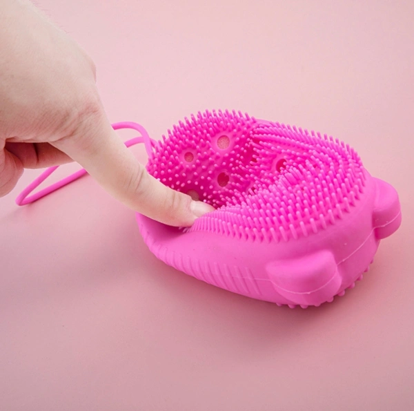 Silicone Bubble Bath SPA Super Soft Body Scrubbing Brush