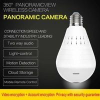 0323 Panoramic Camera Light Bulb (WiFi Wireless Smart spy Bulb)