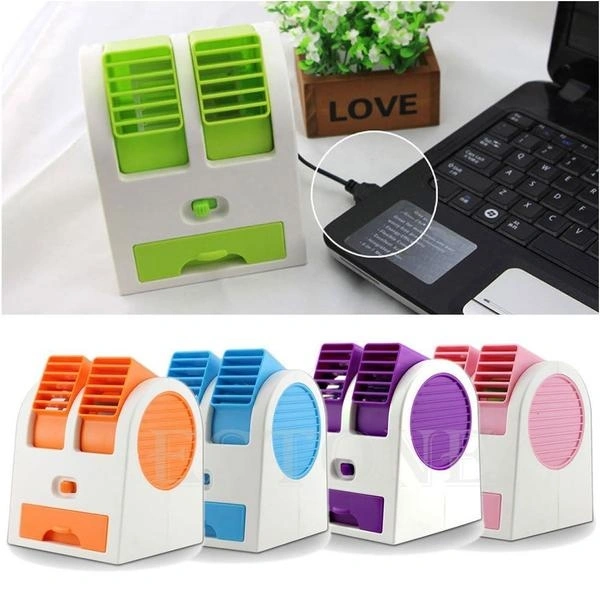 (Stock Out) Dual Bladeless Mini Air Conditioner