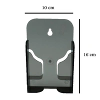 Black Mobile Phone Wall Stand Mobile Holder for Smartphone Home