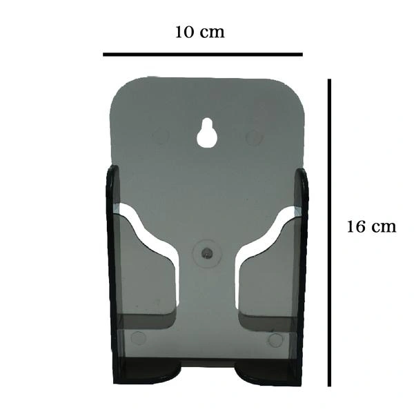Black Mobile Phone Wall Stand Mobile Holder for Smartphone Home
