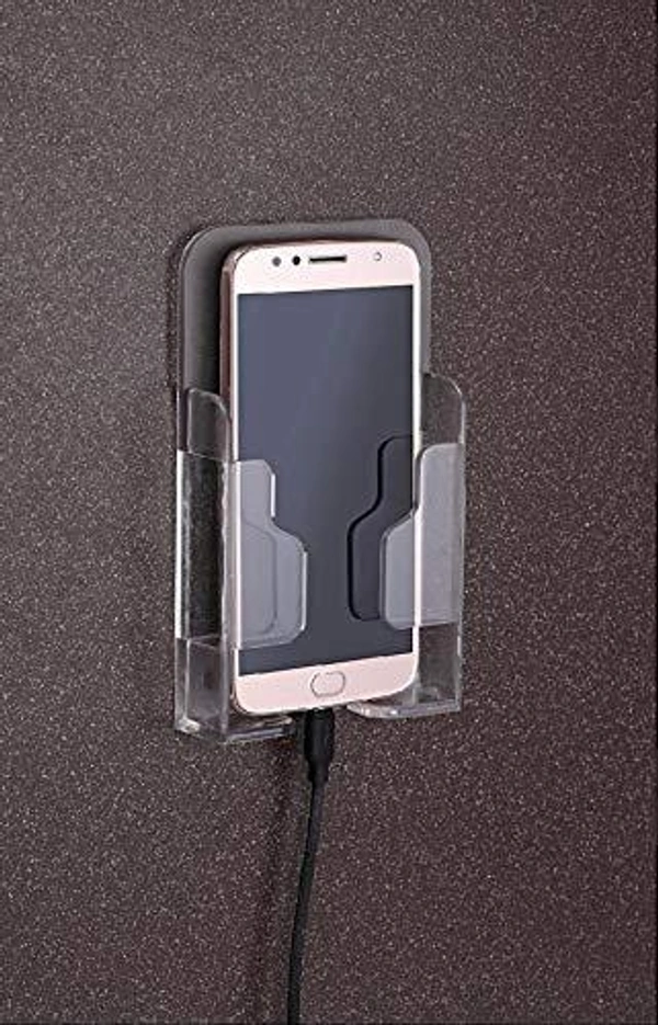 White Mobile Phone Wall Stand Mobile Holder for Smartphone Home