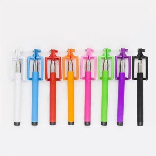 (Stock Out) Selfie Sticks with Aux Wire for All Smart Phones