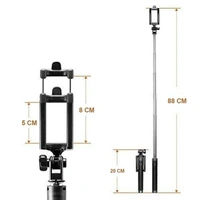 (Stock Out) Selfie Sticks with Aux Wire for All Smart Phones