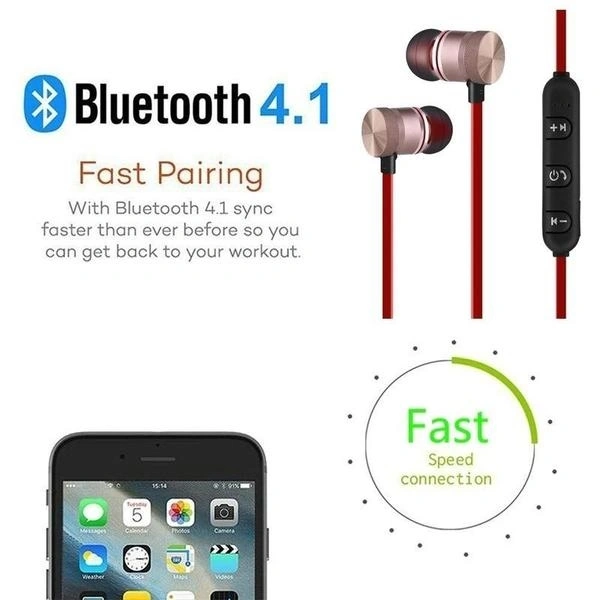 (Stock Out) Bluetooth Sports Sweatproof Earphone/Headphones