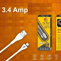 (Stock Out) Premium 3.4 Amp Fast Charging 1 m USB Type-C Cable