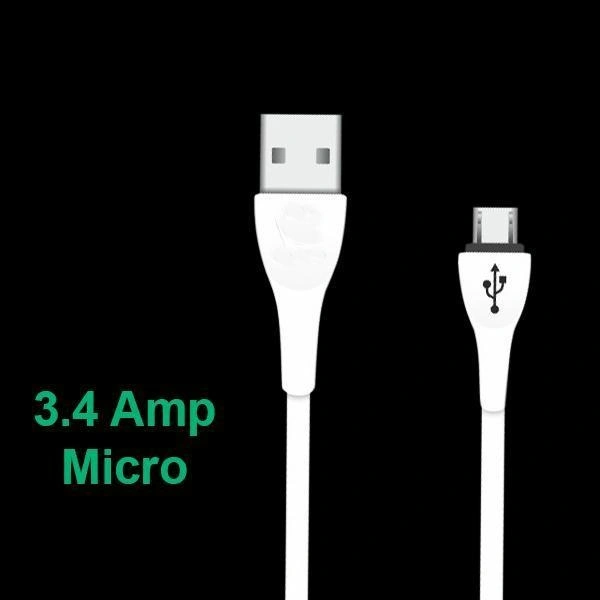 (Stock Out) Premium Super Fast Charging 3.4 Amp Micro USB Data and Charging Cable