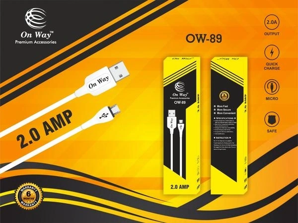 (Stock Out) 2 Amp Micro USB Data and Charging Cable