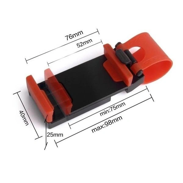 (Stock Out) Universal Car Steering Wheel Phone Holder