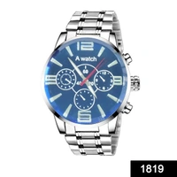 1819 Unique & Premium Analogue Stylish Watch with Metallic Wrist Band - 