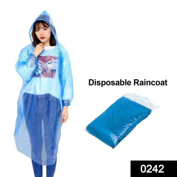 0242 Waterproof Disposable Raincoat