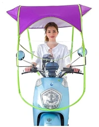 1658 Universal Bike and Scooter Umbrella Canopy - ⛔ut of Stock
