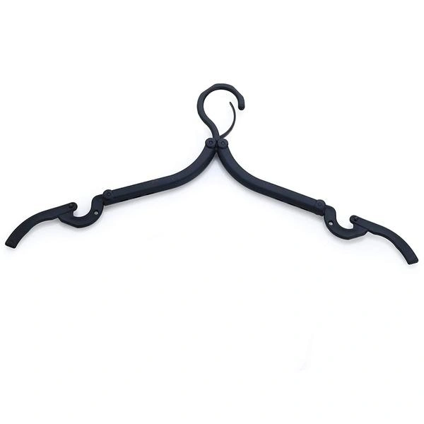 1432P Portable & Foldable Multicolor Plastic Hangers(Set Of 5)