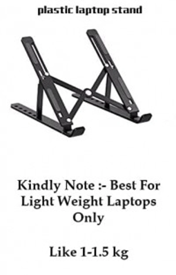Foldable Laptop Stand (Plastic)