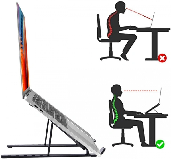 Foldable Laptop Stand (Plastic)