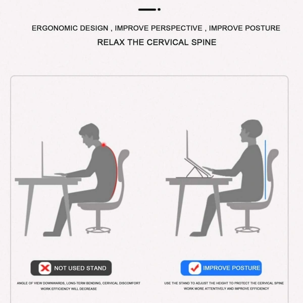 Alluminium Folding Laptop Stand